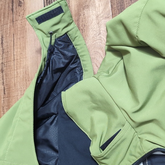 Columbia Ascender Soft Shell Hooded Coat Size XXL in Moss Green WM6336 - Picture 13 of 16